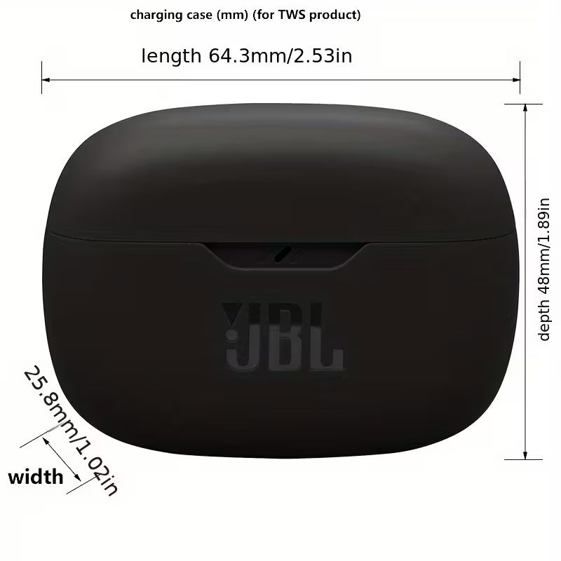 JBL Tune Flex True Wireless Hörlurar – Aktiv Brusreducering, Kraftfullt JBL-ljud & Komfortabel Passform