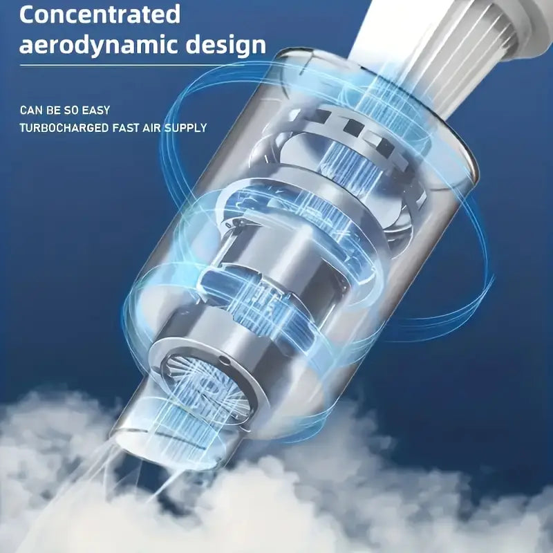 Bärbar Trådlös Handdammsugare – Kraftfull för Bil & Hem