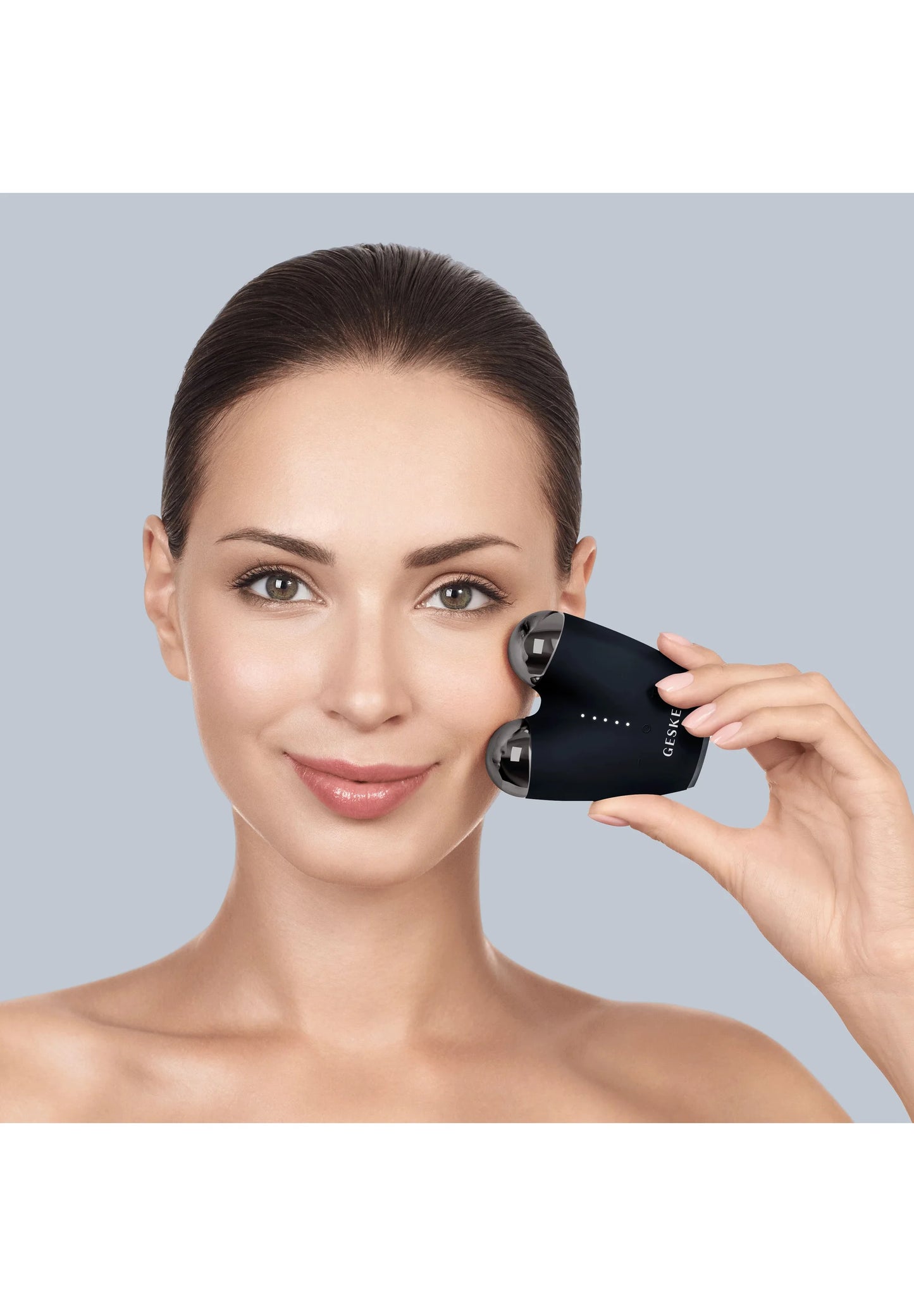 GESKE Microcurrent Face-Lifter 6-i-1 Ansiktsverktyg Svart