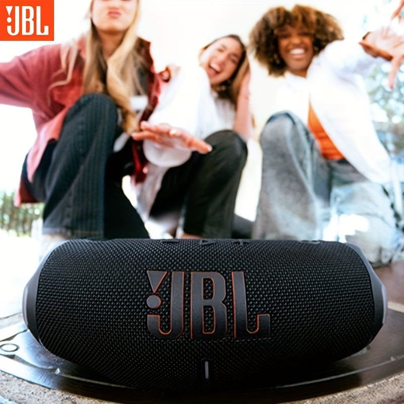 Bärbar trådlös JBL högtalare med 24 h batteri, dubbla högtalare & multi-enhetsanslutning