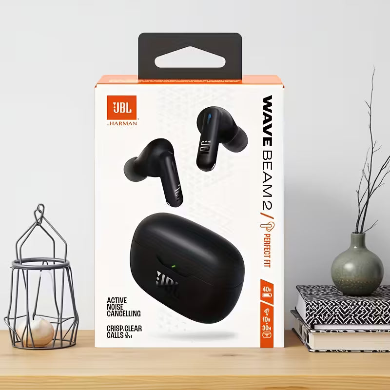 JBL Tune Flex True Wireless Hörlurar – Aktiv Brusreducering, Kraftfullt JBL-ljud & Komfortabel Passform