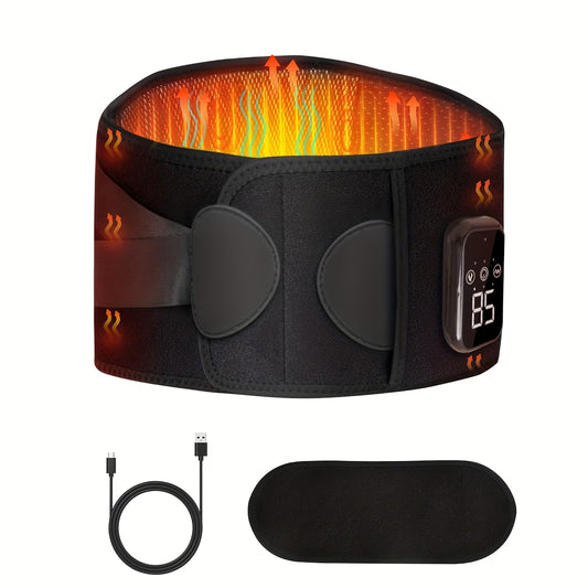 Trådlös ryggmassager med värme och vibration